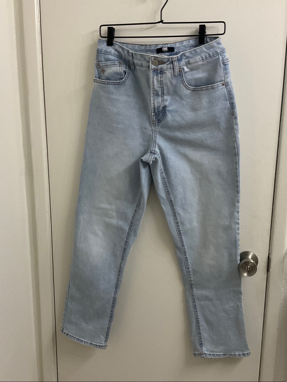 Frye Light Wash Straight Leg Men’s Jeans